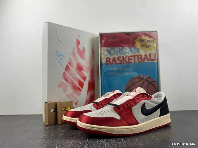 Boostmaster lin Air Room Jordan Trophy 1 OG FN0432-100 Low Away x 0805